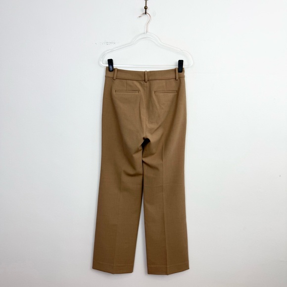 J.Crew Natalia Pant Four Season Stretch Carreman Wool Blend Size 4 Tan - Picture 4 of 6